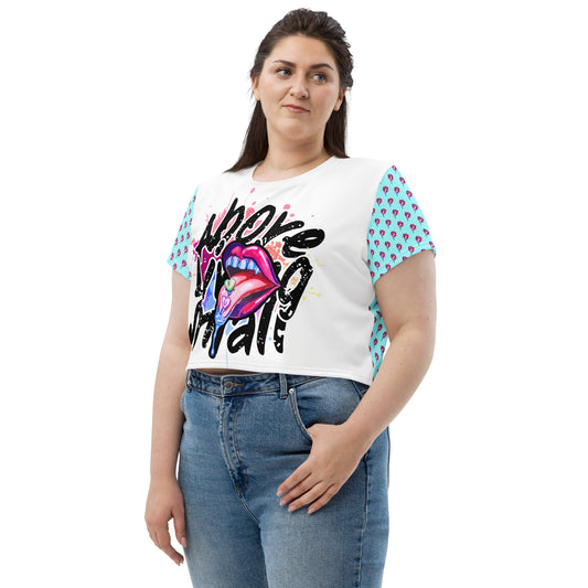 Above Living Small Crop Tee