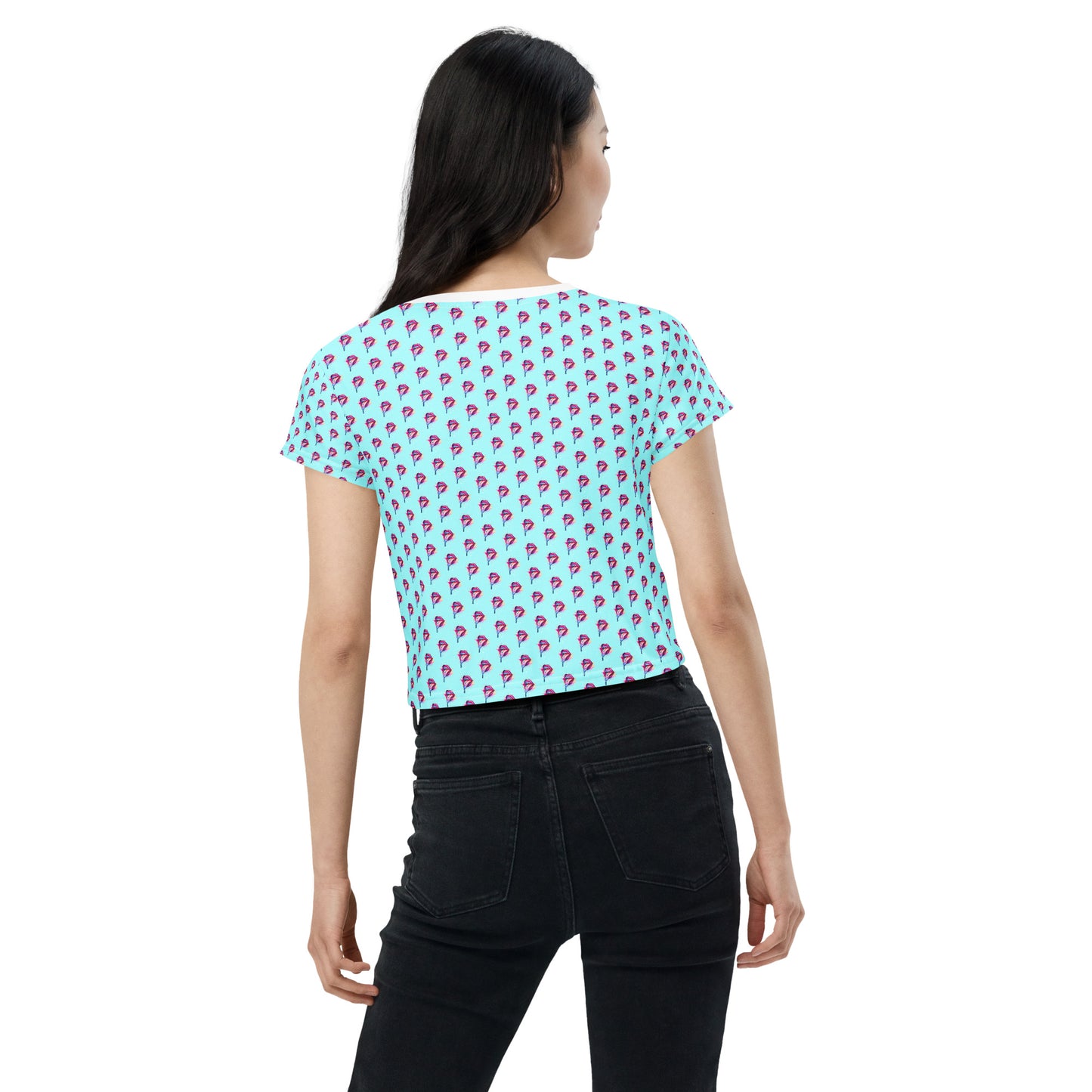 Above Living Small Crop Tee
