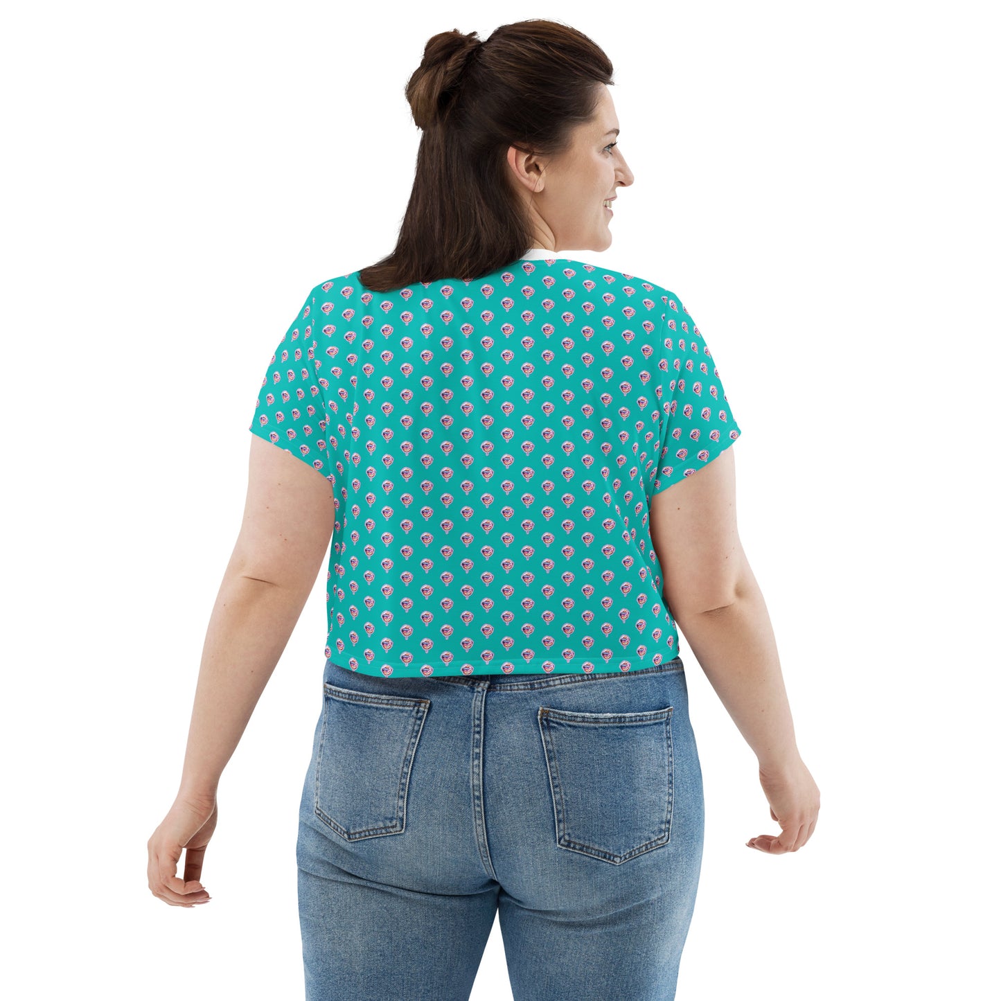 Mortality Bites Crop Tee