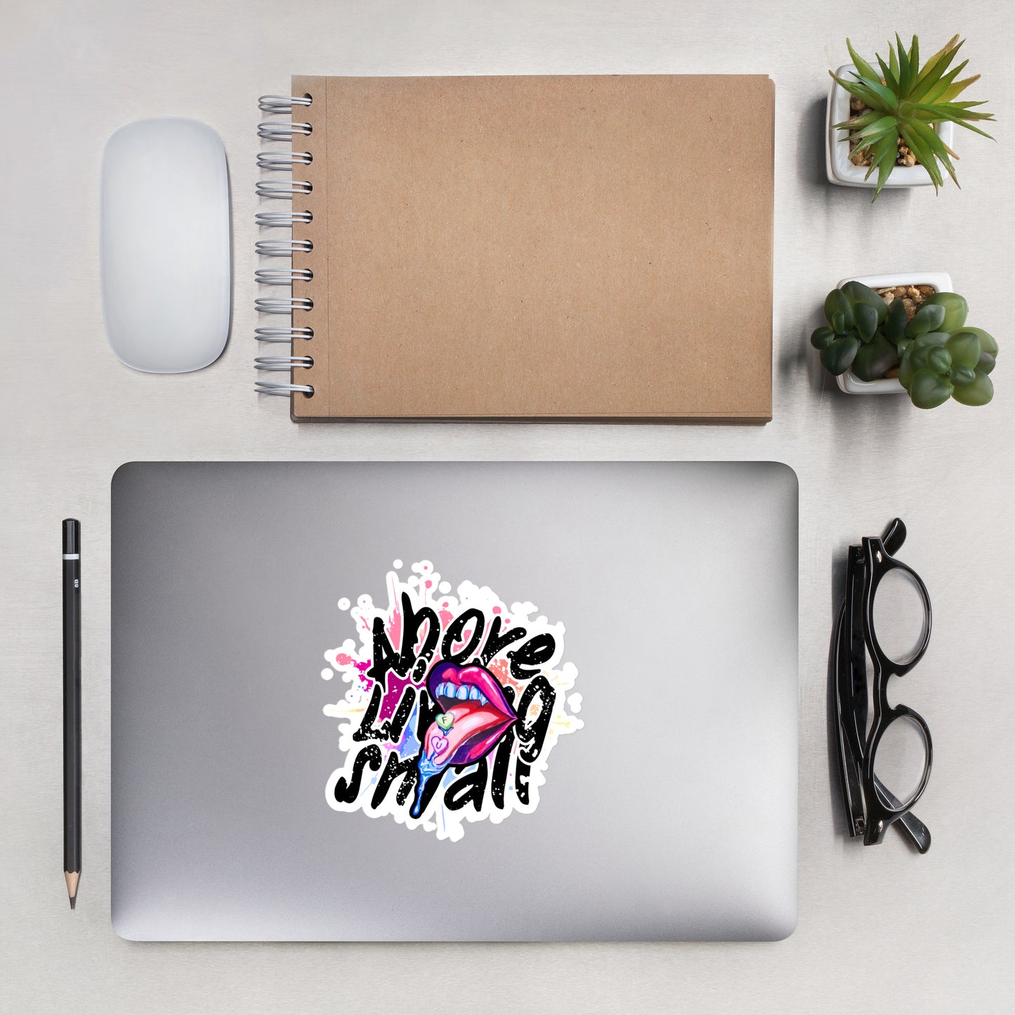 Above Living Small Sticker!